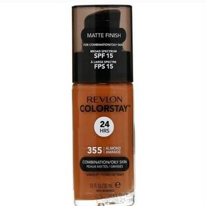 Revlon Colorstay Matte Liquid Foundation Combination Oily, 355 Almond